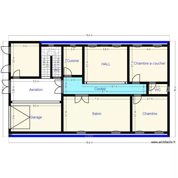 Plan 16.8 X 10 Client 22 50 53 59. Plan de 