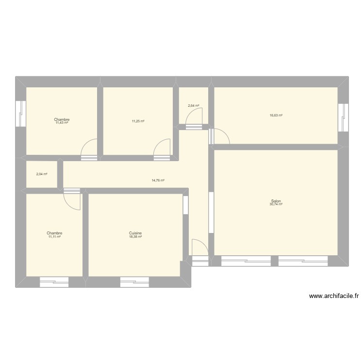 maison mean . Plan de 0 pièce et 0 m2