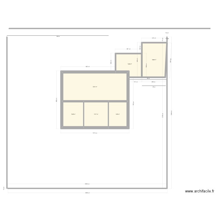 Terrain & maison 1. Plan de 6 pièces et 98 m2