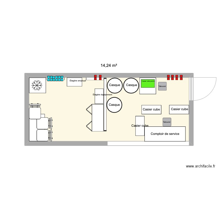 Plan conteneur Parcours aérien. Plan de 0 pièce et 0 m2