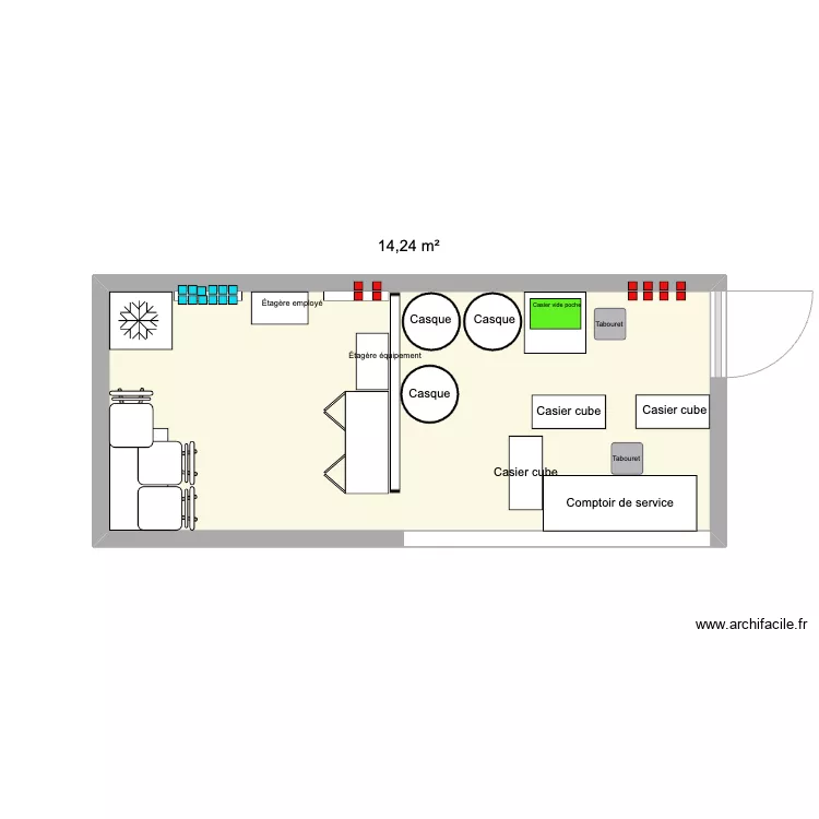Plan conteneur Parcours a&eacute;rien. Plan de 