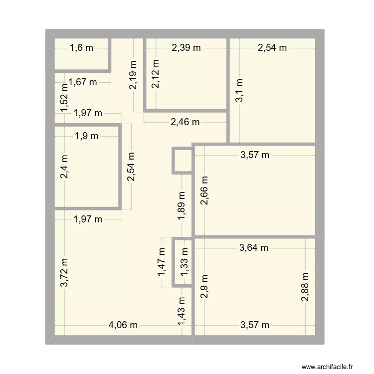 LOCAL 355 AV DU COMTE VERT. Plan de 9 et 65 m² LOCAL 355 AV DU COMTE VERT. Plan de 9 et 65 m²