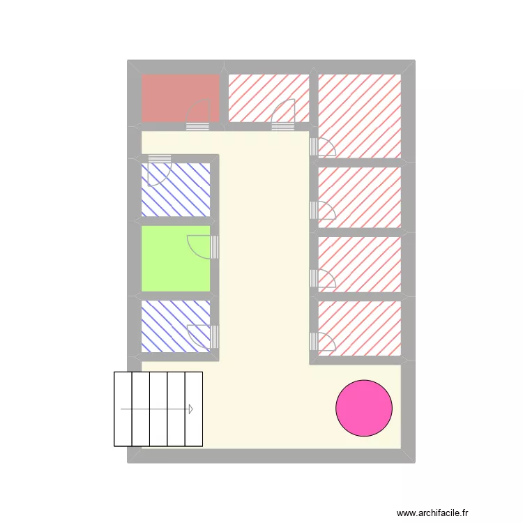 &eacute;tage 1hps. Plan de 0 pièce et 0 m2
