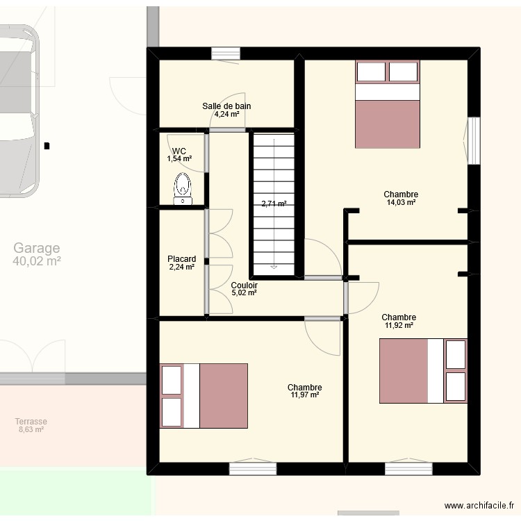 BELMONTE. Plan de 21 pièces et 533 m2
