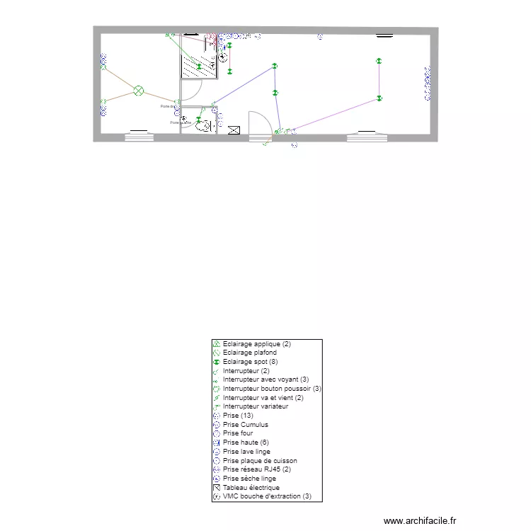 BEBRIE électricité+. Plan de BEBRIE électricité+. Plan de