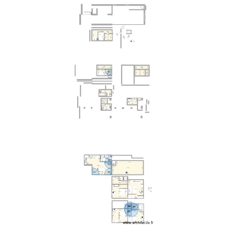 Maison Oliv 2. Plan de 20 pièces et 141 m2