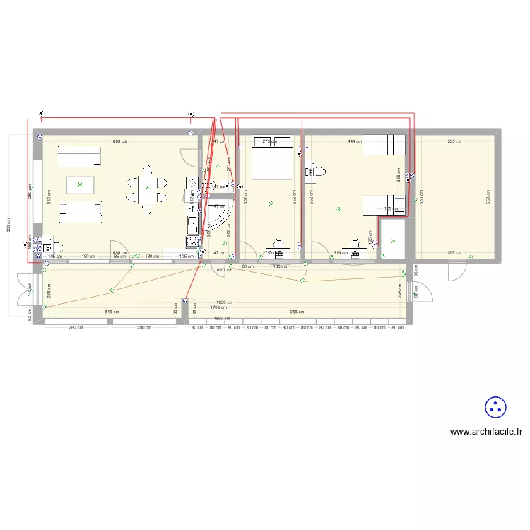 prise electrique. Plan de 