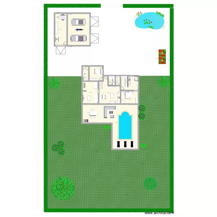 maison mercier. Plan de 