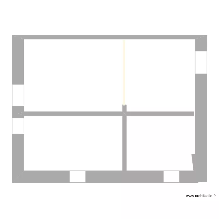 grange. Plan de 