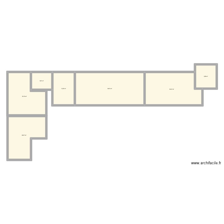 maison. Plan de 7 pièces et 142 m2