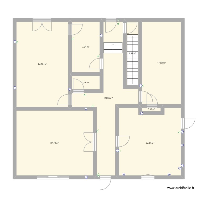 juju. Plan de 0 pièce et 0 m2
