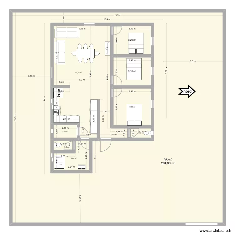 mada 12. Plan de 9 et 475 m² mada 12. Plan de 9 et 475 m²