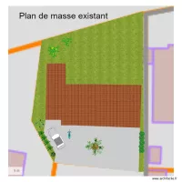 Plan masse existant BH 79