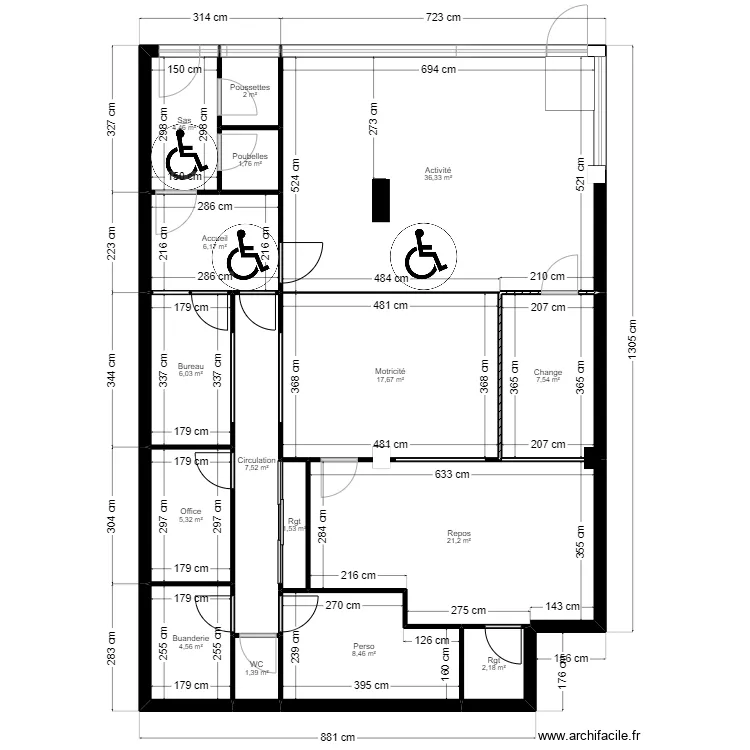 Suresnes Projet. Plan de 