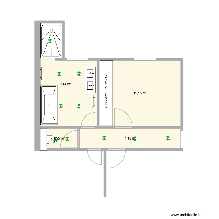Colombes. Plan de 0 pièce et 0 m2