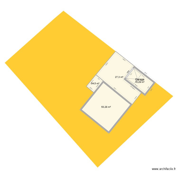 delphine 1. Plan de 4 pièces et 122 m2