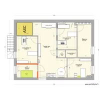 Plan r&eacute;serve avec ascenseur