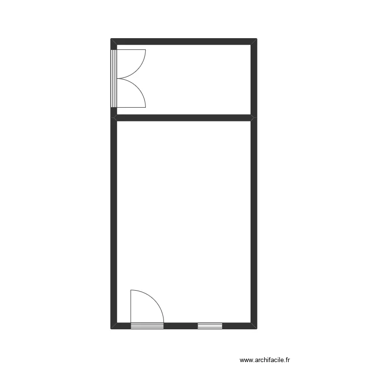 TORTERAT. Plan de 5 pièces et 253 m²