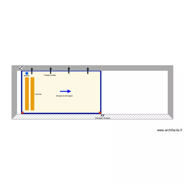 Elsa Silva. Plan de 2  et 48 m²