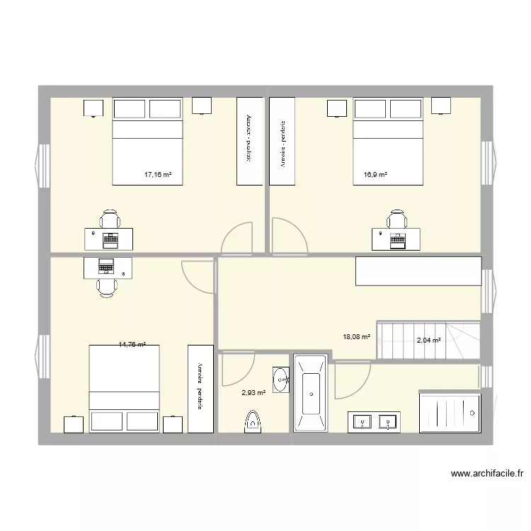 MAISON CHAPPES 2. Plan de 