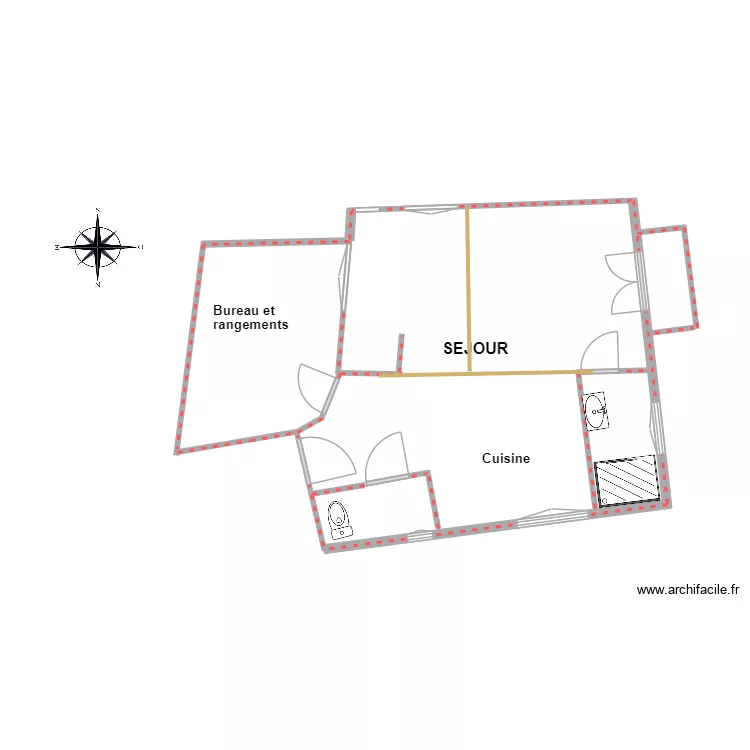 Amouyer structure apr&egrave;s travaux V3 2026 03 28. Plan de 