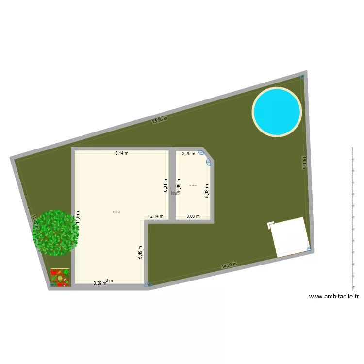 jardin betheny. Plan de 3 Pièces et 430 m² jardin betheny. Plan de 3 Pièces et 430 m²