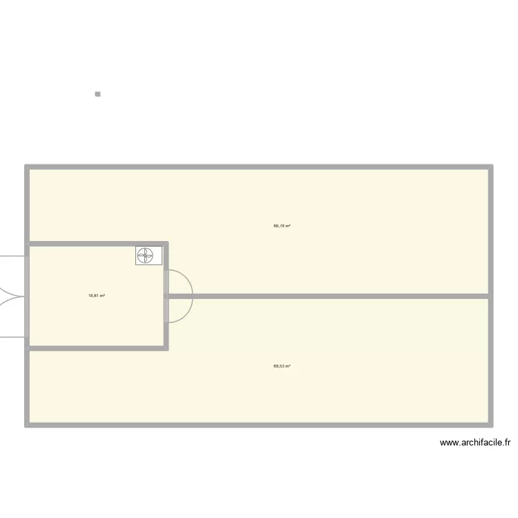 grange. Plan de 3 Pièces et 156 m² grange. Plan de 3 Pièces et 156 m²