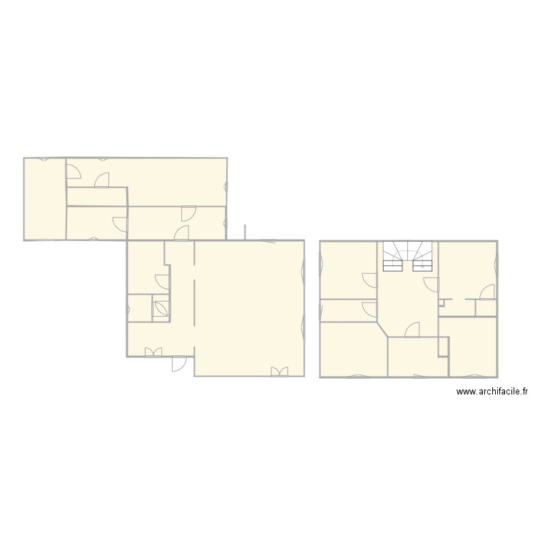 Croquis BELIN2. Plan de 18 pièces et 109 m2