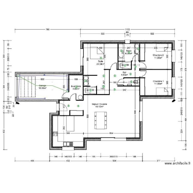 MAISON SAR SAM. Plan de 0 pièce et 0 m2