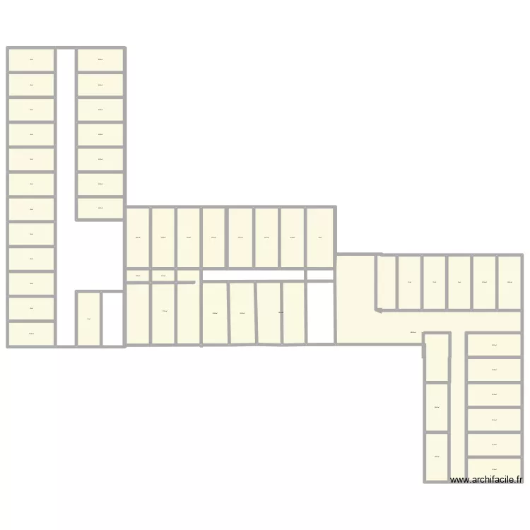 1ER ETAGE SURELEVATION. Plan de 0 pièce et 0 m2
