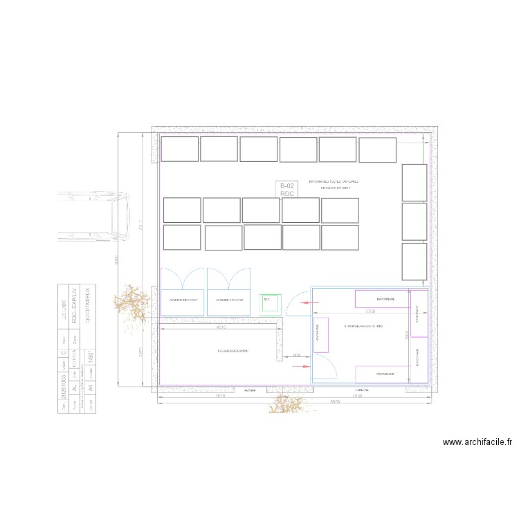 CC RDC sec + CF. Plan de 0 pièce et 0 m2