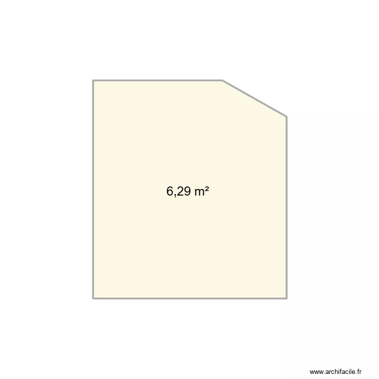 chassier. Plan de 10  et 96 m²