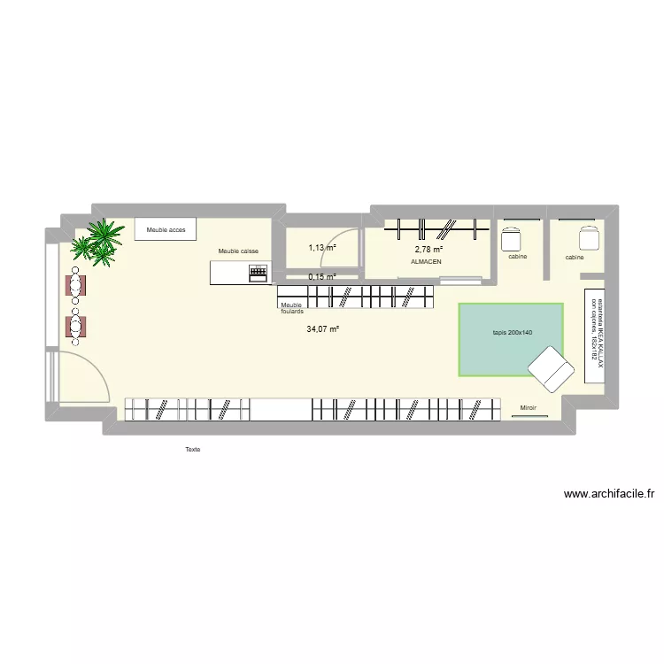 SKFK BAYONNE III. Plan de 4 et 38 m² SKFK BAYONNE III. Plan de 4 et 38 m²