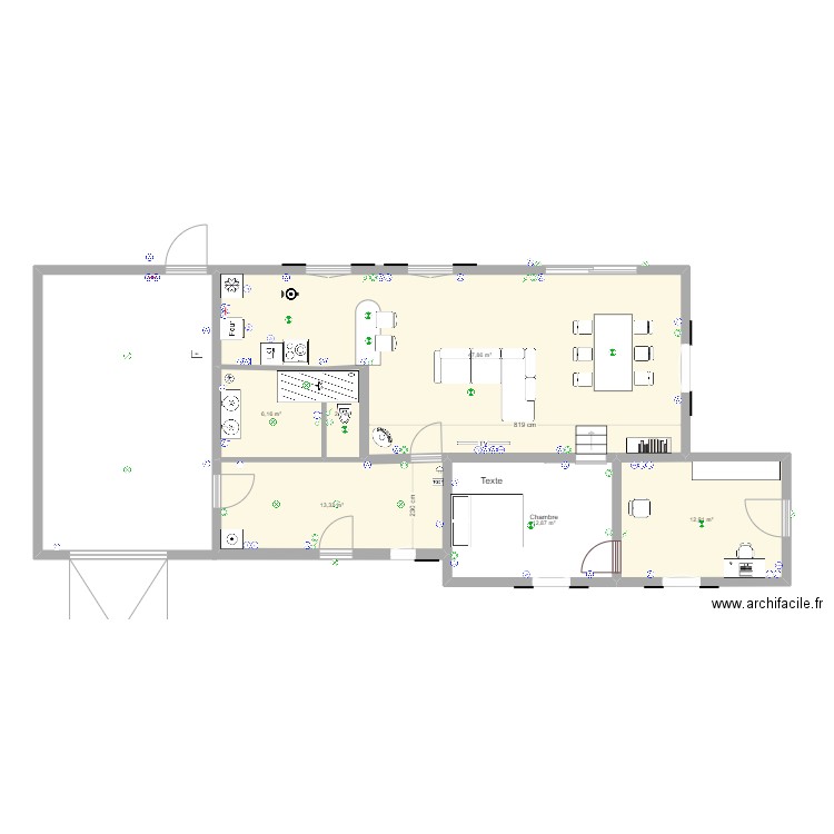 Acland Juliane Elec circuits specialisés. Plan de 6 pièces et 95 m2