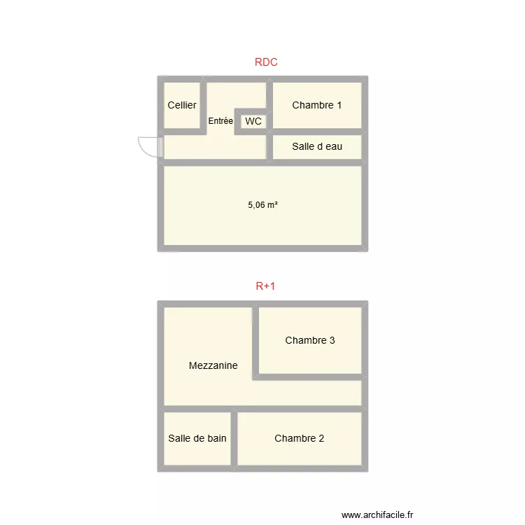 2411 THEPAUT. Plan de 