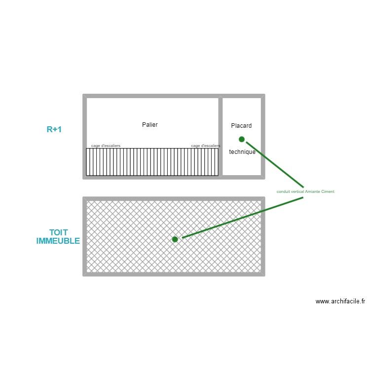 2024-05 MOUDEN et ROUMP. Plan de 3 pièces et 22 m2