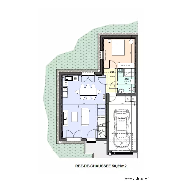 Maison Perros. Plan de 0 pièce et 0 m2