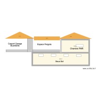 Esquisse 2 blocs vue Nord