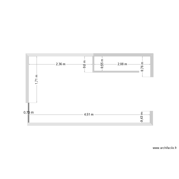ch1dimensionsok. Plan de 0 pièce et 0 m2