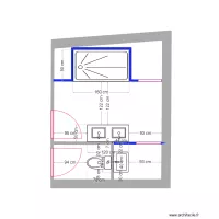 salle de bain. Thierry et Liliane