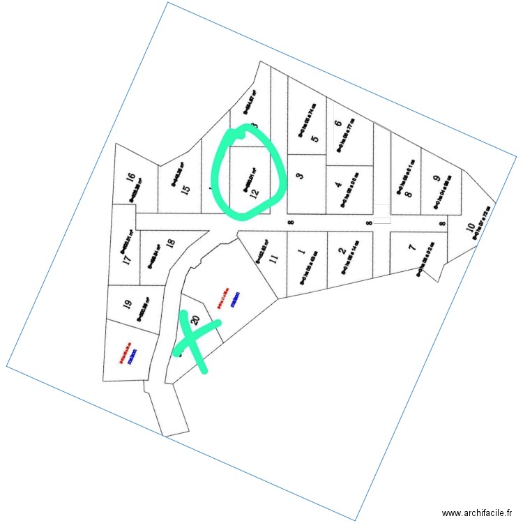 chez Issa V 2V3. Plan de 0 pièce et 0 m2