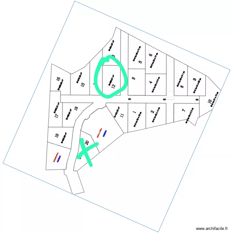 chez Issa V 2V3. Plan de chez Issa V 2V3. Plan de