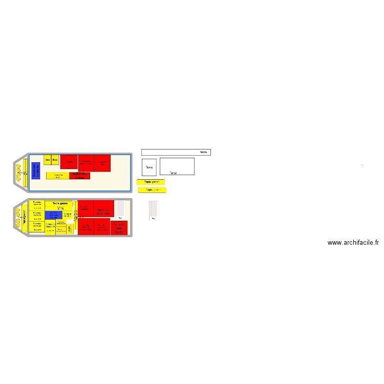 Load remorque blanche. Plan de 0 pièce et 0 m2