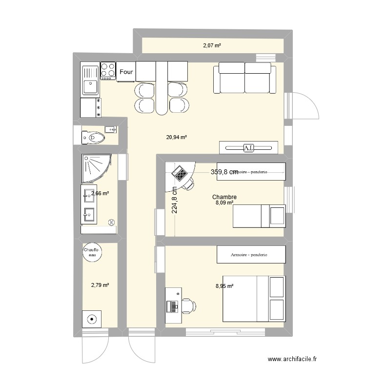 DESROCHERS. Plan de 0 pièce et 0 m2