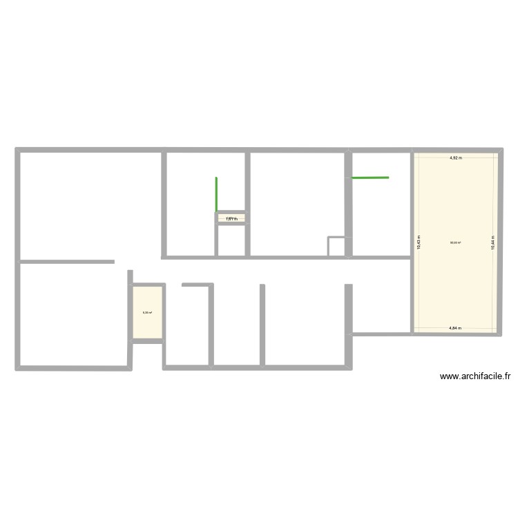 gilet. Plan de 0 pièce et 0 m2