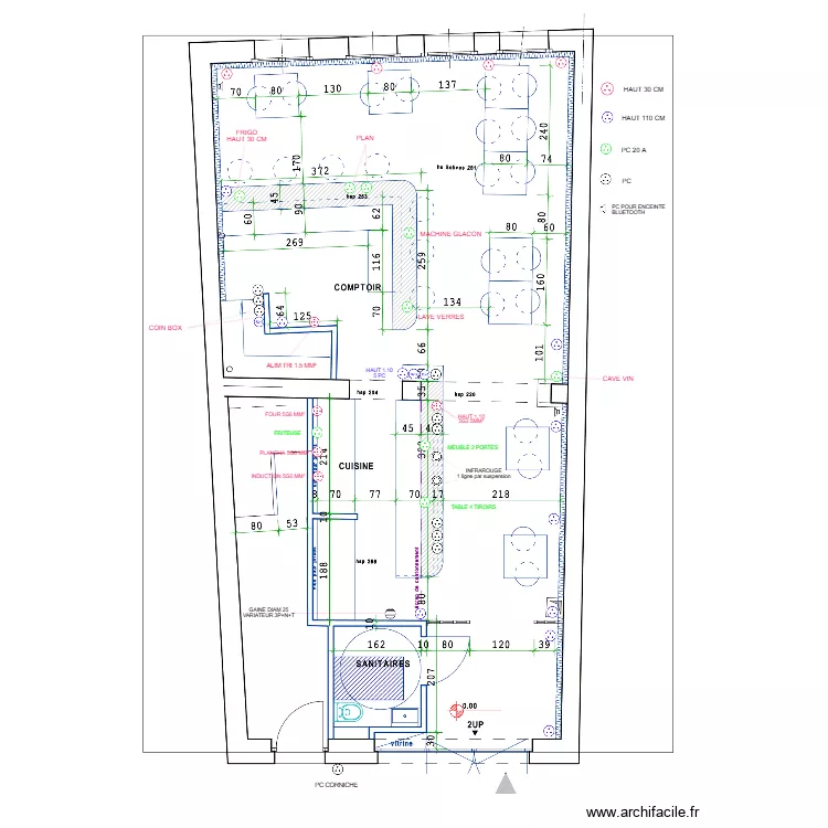 MAINE PC RDC. Plan de 