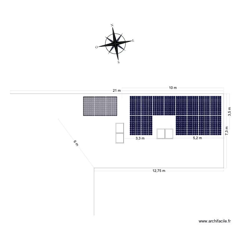MAISON SISSOKO. Plan de 