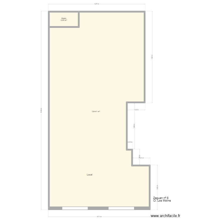 Cl Los molinos 8 paterna-bajo. Plan de 0 pièce et 0 m2
