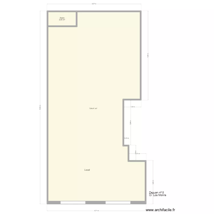 Cl Los molinos 8 paterna-bajo. Plan de 