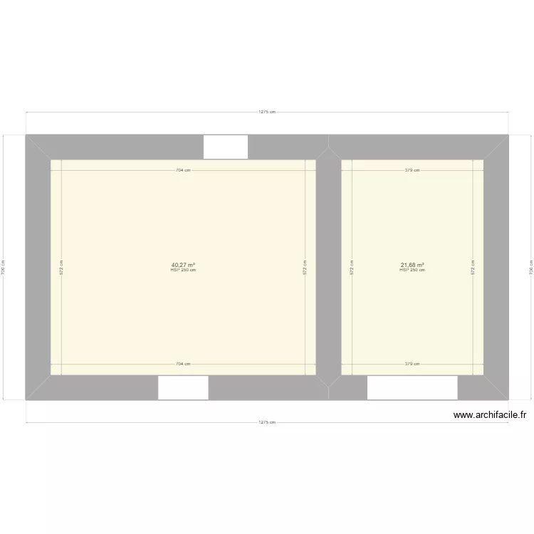 St Sulpice - Projet. Plan de St Sulpice - Projet. Plan de